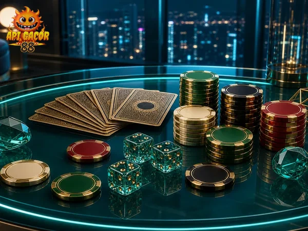 Tampilan permainan Joker Poker MH pada layar pertama